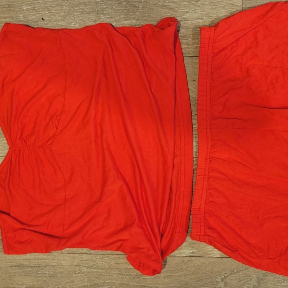 Sexy red intimate nightwear